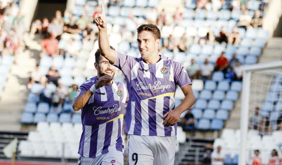 El Real Valladolid culminó con un gol de Mata su primera remontada del año. (Foto: realvalladolid.es)