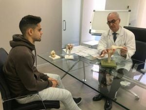 Fran Rodriguez se rompe y Joaquín Fernández entra en enfermería