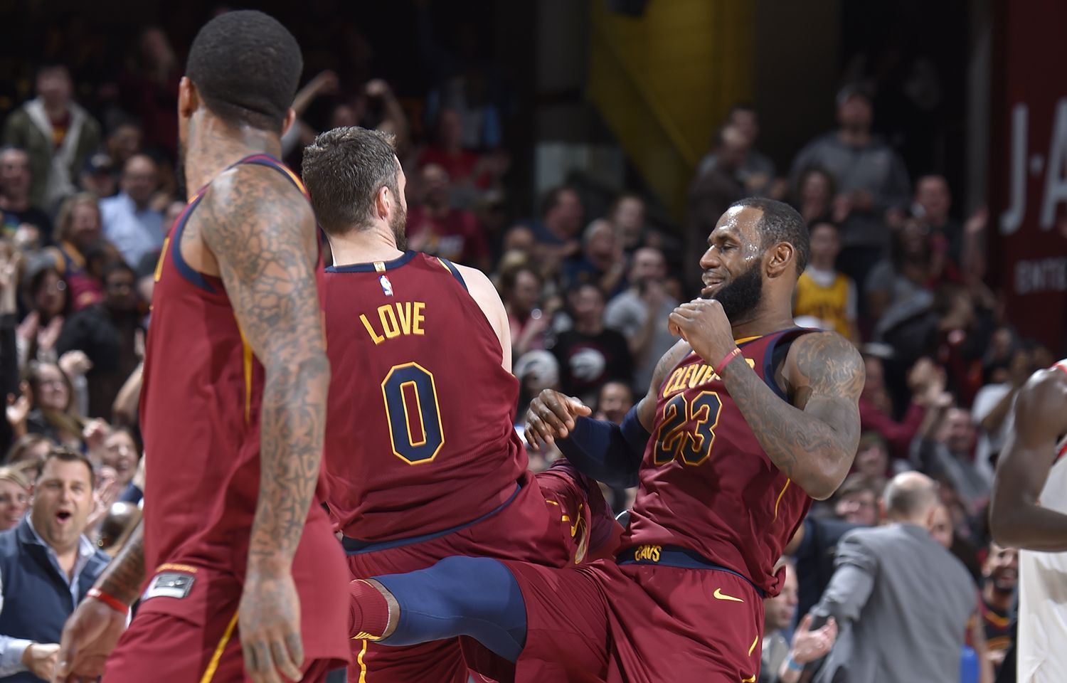 El dúo Love-LeBron decidió un partido complicado para los de Cleveland (vía nba.com/cavaliers)
