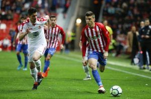 Nacho Méndez en un partido frente a la Cultural la temporada pasada