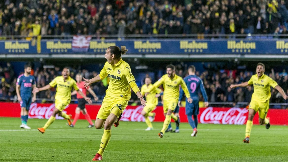 Enes Unal celebra uno de sus goles | Foto: Villarreal CF