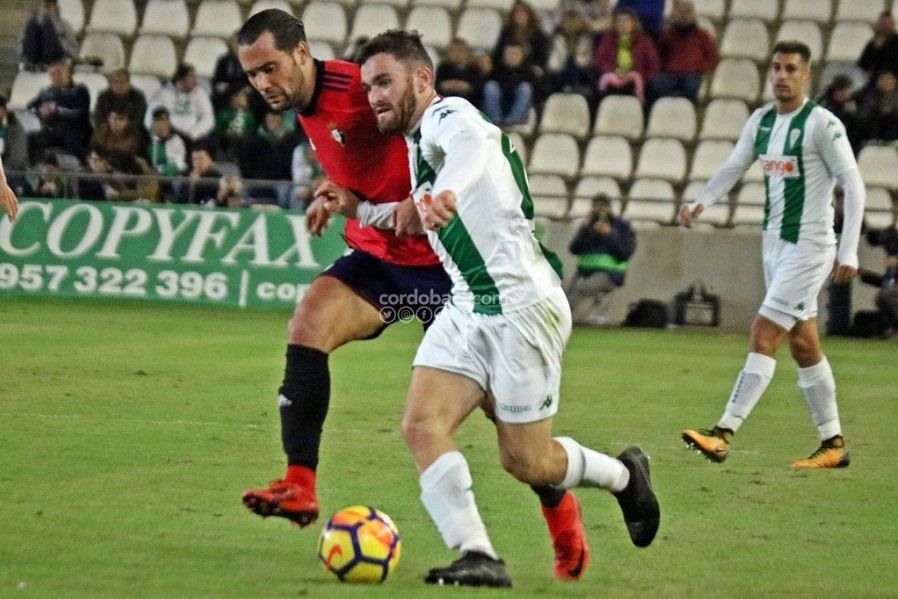 Momento del Córdoba - Osasuna celebrado en la primera vuelta | Imagen: Córdoba CF