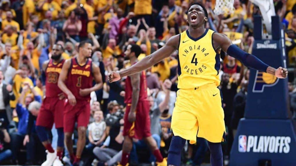 Oladipo dirigió su equipo con un triple-doble. FOTO: @cuantoacuanto
