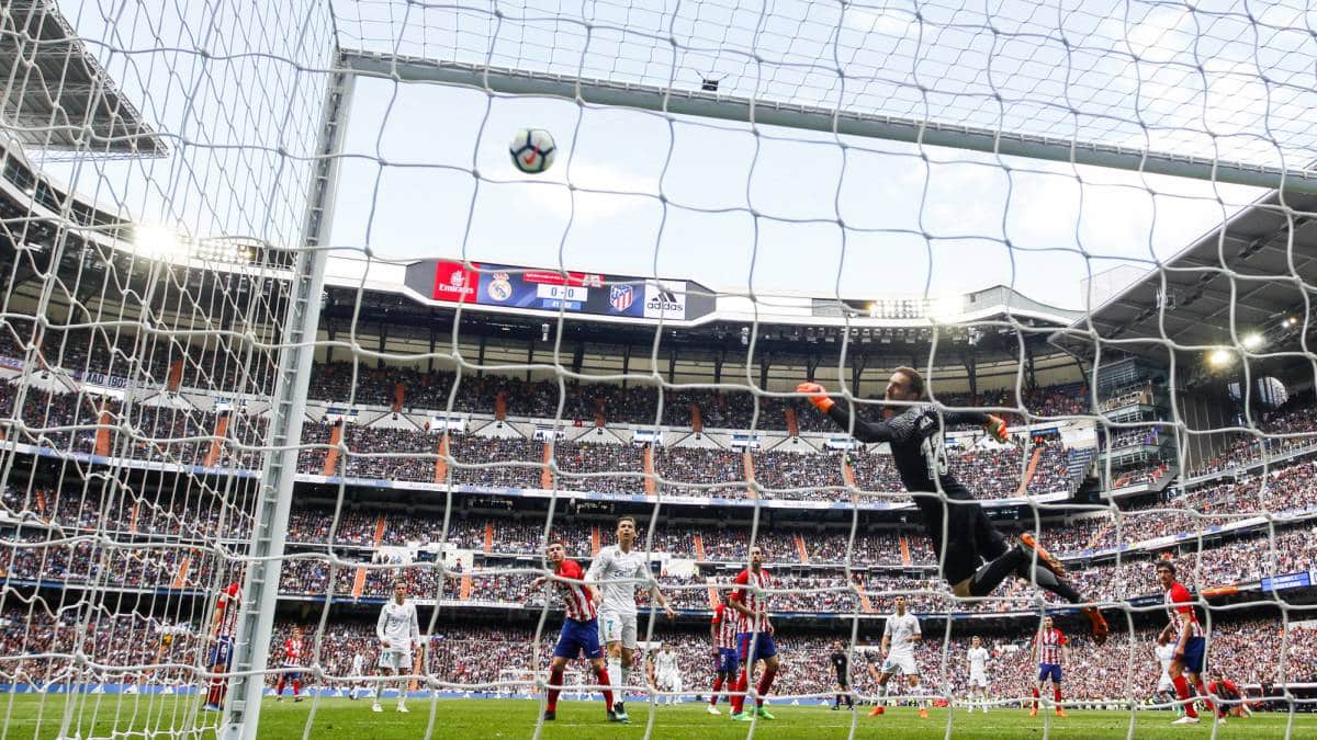 Oblak fue sin duda uno de los protagonistas del partido. Fuente: as.com