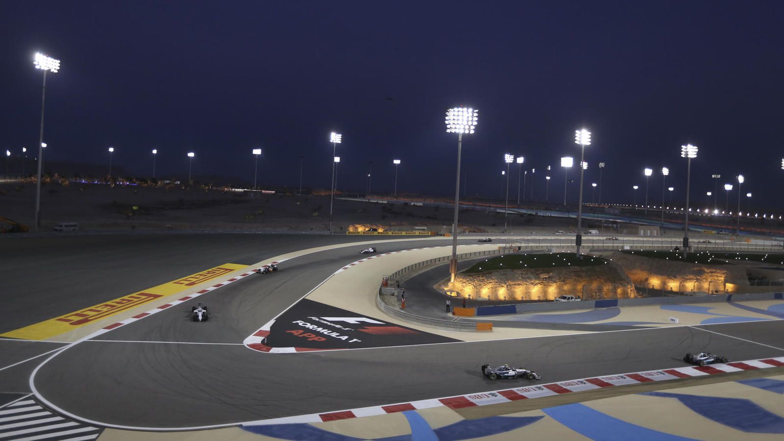 Las luces alumbrarán de nuevo el desierto de Bahrein. Fuente: El confidencial