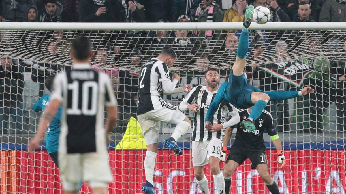 Con esta chilena, Cristiano hizo el segundo suyo y el de la eliminatoria. Fuente: as.com