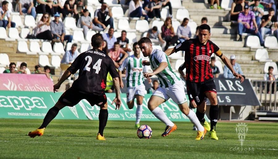 Momento del Córdoba - Reus de la temporada pasada | Imagen: Córdoba CF