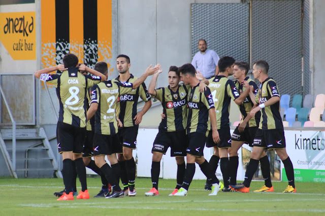 La mayoria de los partidos en Lasesarre fueron una fiesta. Foto: barakaldocf.com