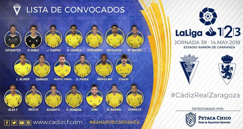 Cuenta oficial del Cádiz C.F