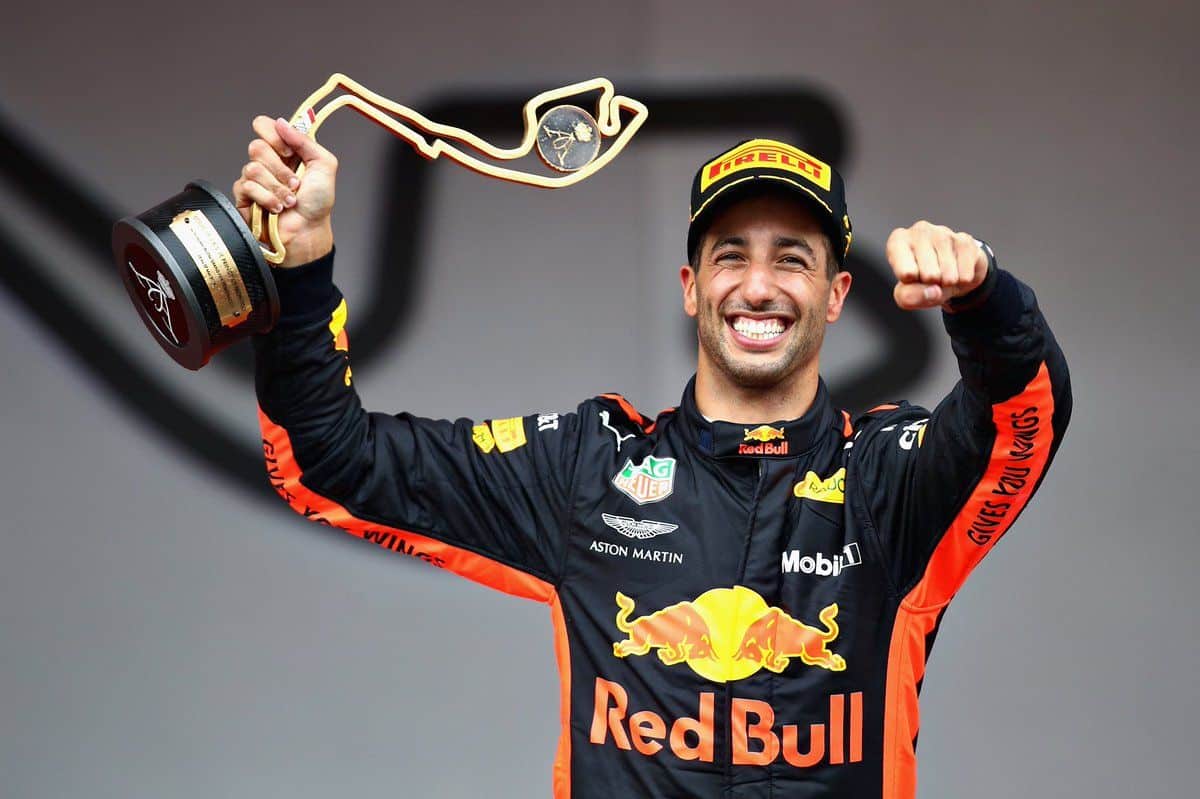 Fuente: @ricciardo en Twitter