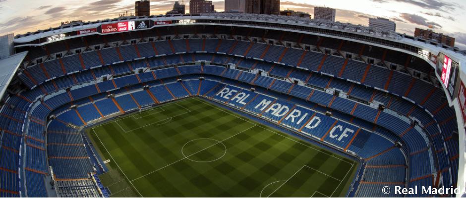 Estadio Santiago Bernabéu. / Fuente: www.realmadrid.com