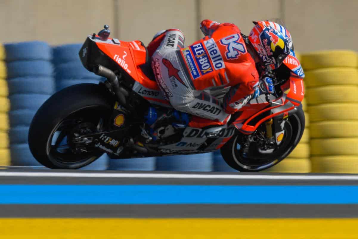 Dovizioso hizo el récord en Le Mans. Foto: motogp.com