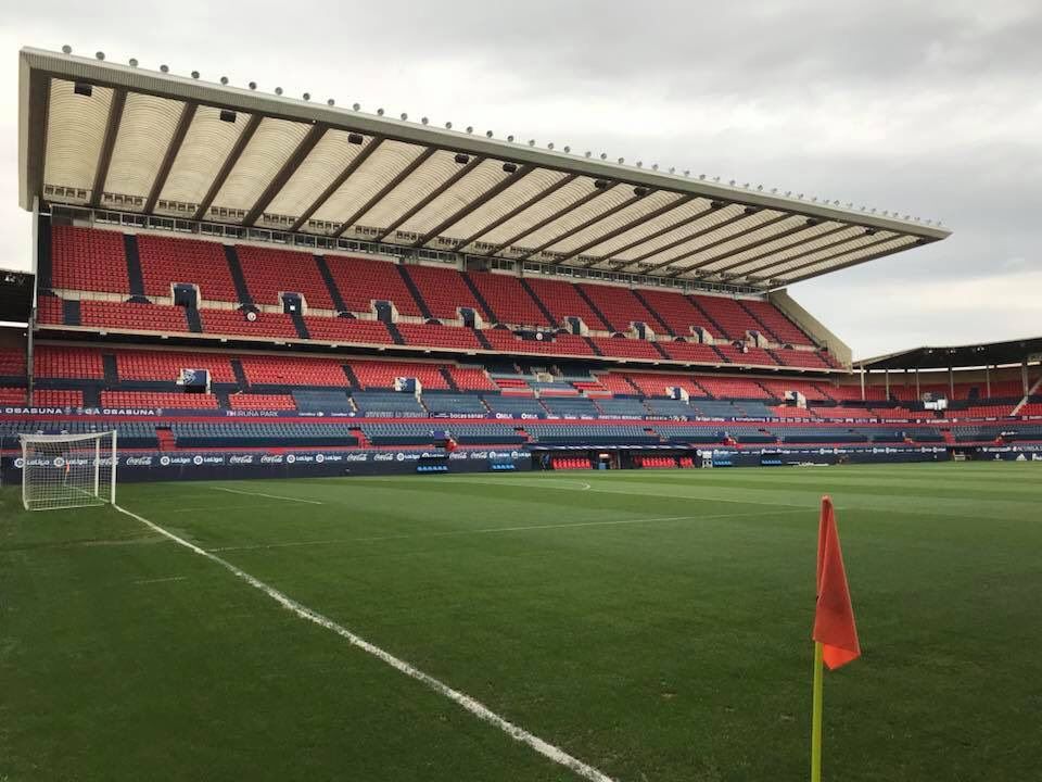 El Sadar, campo donde juega el Osasuna