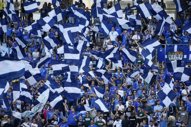 La afición del Carlos Tartiere durante un encuentro del Real Oviedo