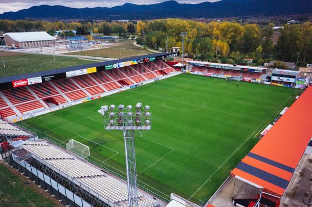 Estadio Municipal de Anduva, la casa del CD Mirandés