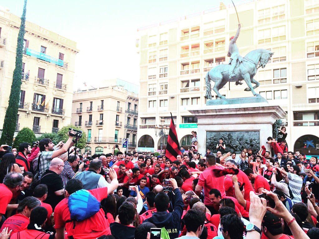 Segundo aniversario del Reus en Segunda