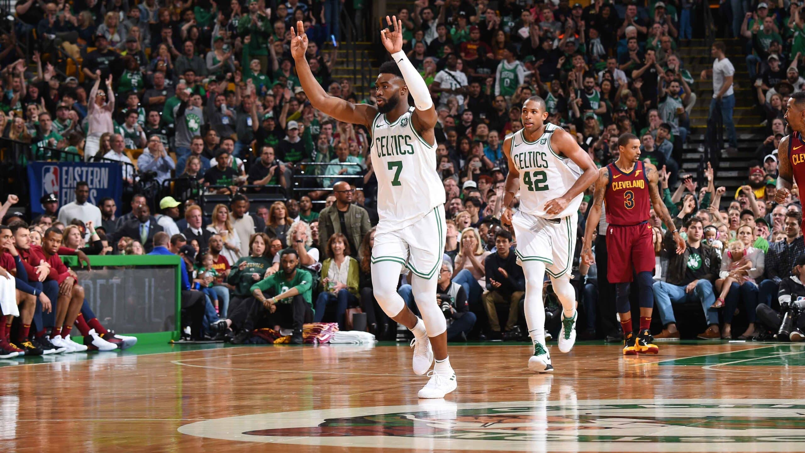 Jaylen Brown (23 puntos) fue el máximo anotador de unos Celtics que se acercan a las Finales. (Foto: nba.com)