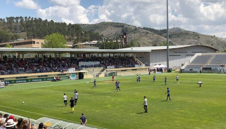 Lance del encuentro en La Fuensanta entre Conquense y Durango