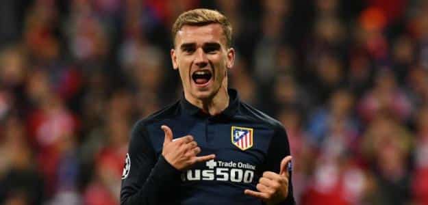 Antoine Griezmann en su etapa en el Atlético