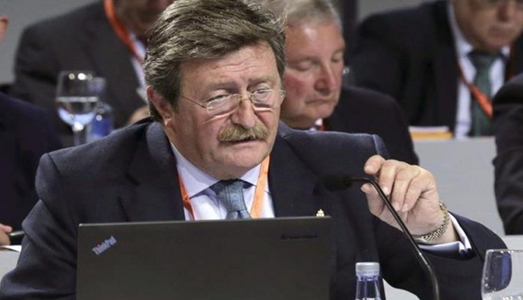 José Luis Larrea en la RFEF