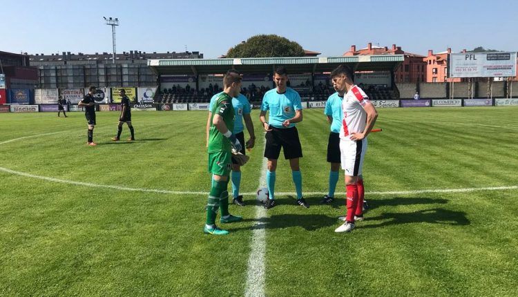 Javi Porrón y Julen López en el sorteo de campos