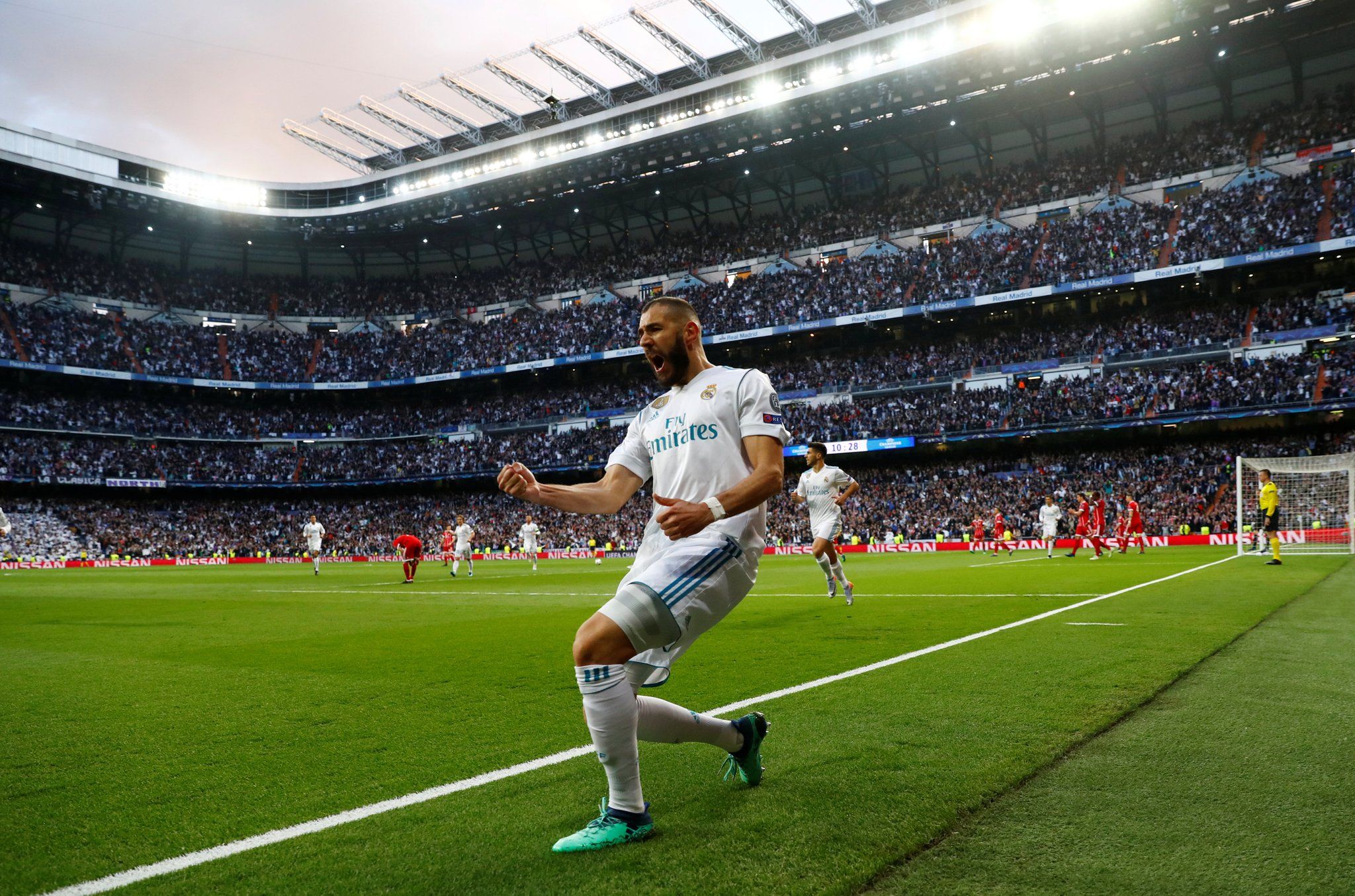Benzema, semifinales Champions League. (may-01-2018)