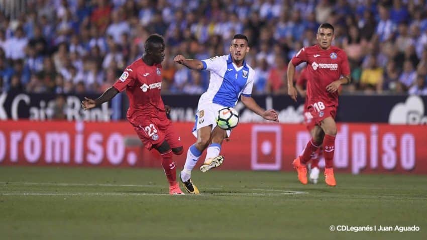 Encuentro entre los dos clubes madrileños interesados en Sergi Guardiola | Imagen: Juan Aguado (CD Leganés)
