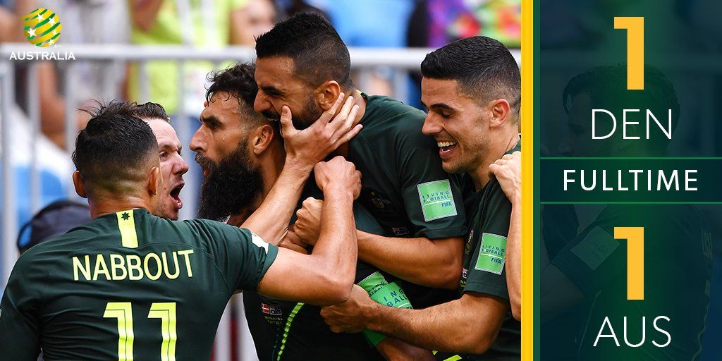 Imagen de la cuenta australiana de fútbol.
@Socceroos