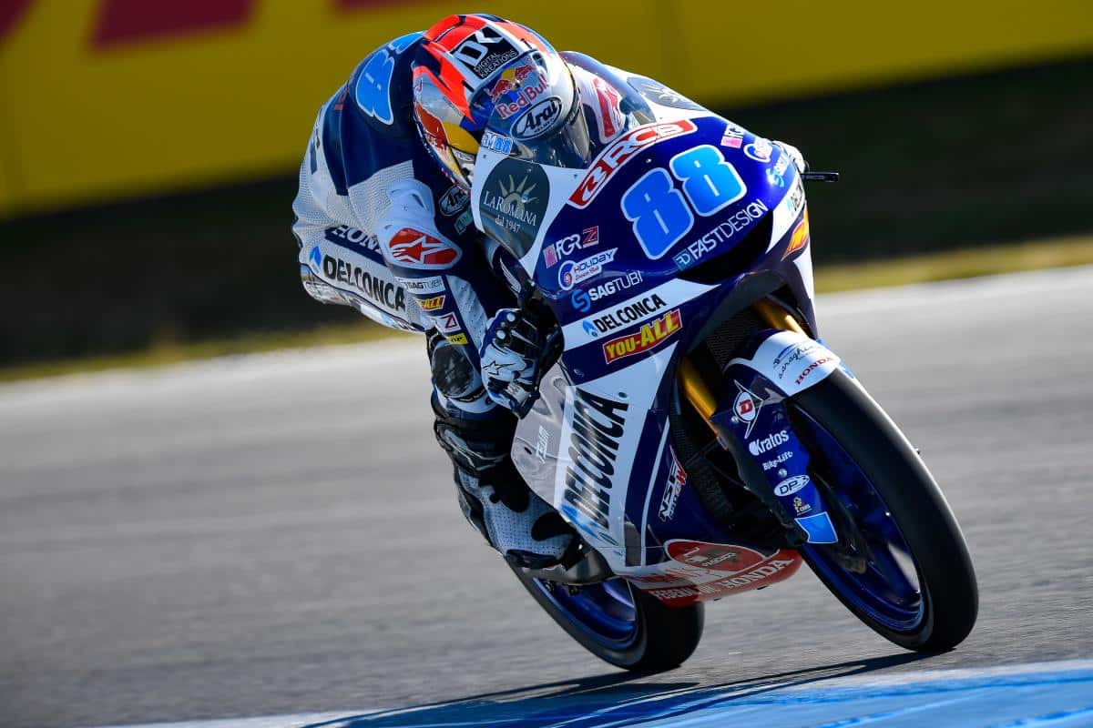 Martín saldrá primero el domingo en la catedral. Foto: motogp.com