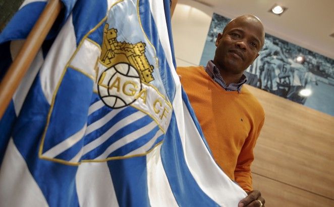 Dely Valdés. Foto Málaga CF.