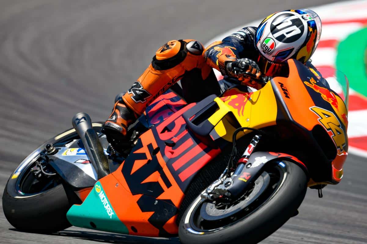Pol Espargaró sufrió en el Gp de Catalunya 2018