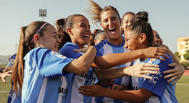 Mälaga CF Femenino. Foto Málaga CF