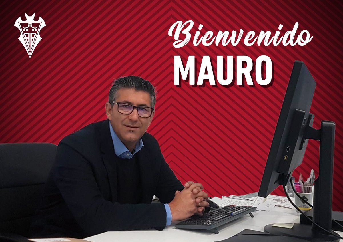 Mauro Pérez nuevo director deportivo. Fuente: Albacete Balompié
