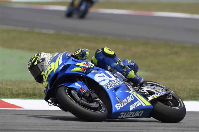 Iannone en el #CatalanGP / Fuente: suzuki-racing.com