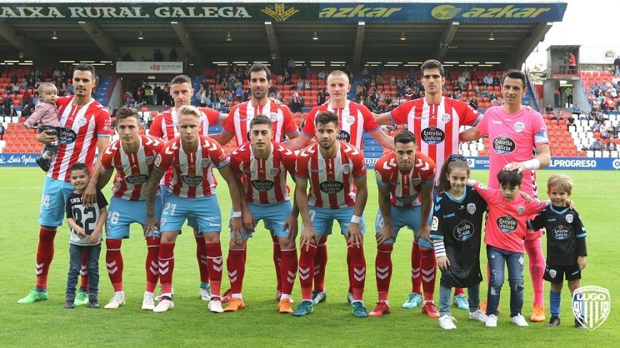Alineación de Francisco en su último encuentro de temporada con los lucenses | Imagen: CD Lugo