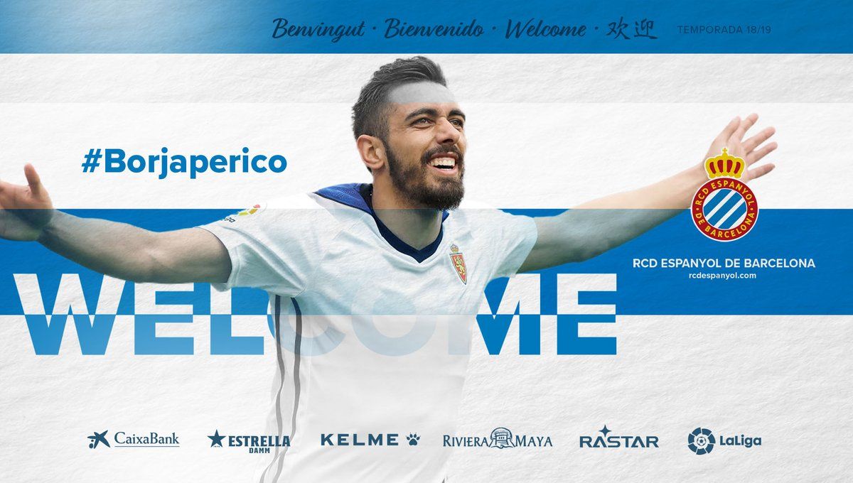 Así anunciaba el Espanyol su fichaje.