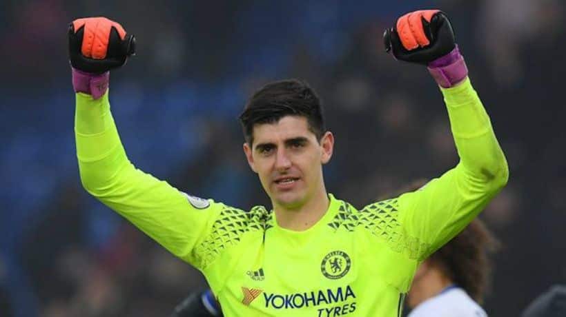 Thibaut Courtois en un partido con el Chelsea Football Club. Foto: Chelsea Football Club (chelseafc.com).