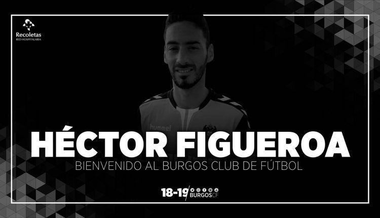 El Burgos anuncia el fichaje de Héctor Figueroa