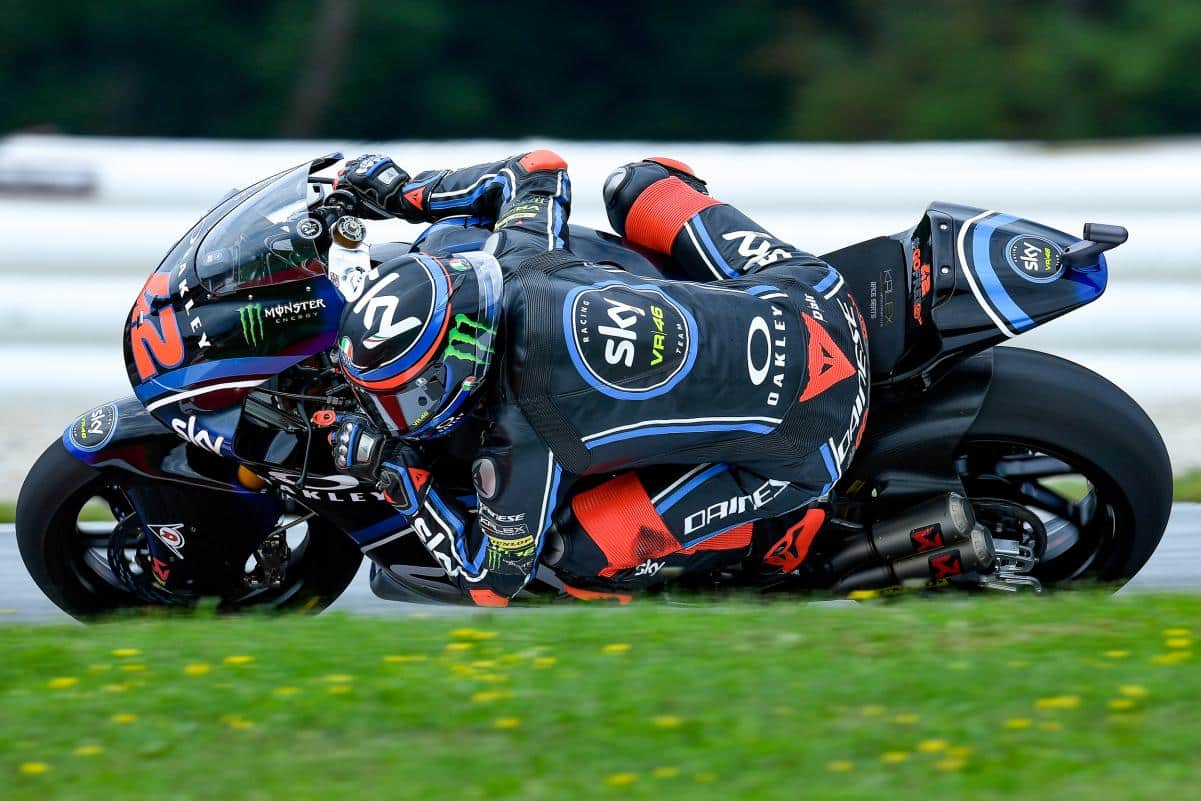 Bagnaia piensa en el título de Moto2. Foto: motogp.com