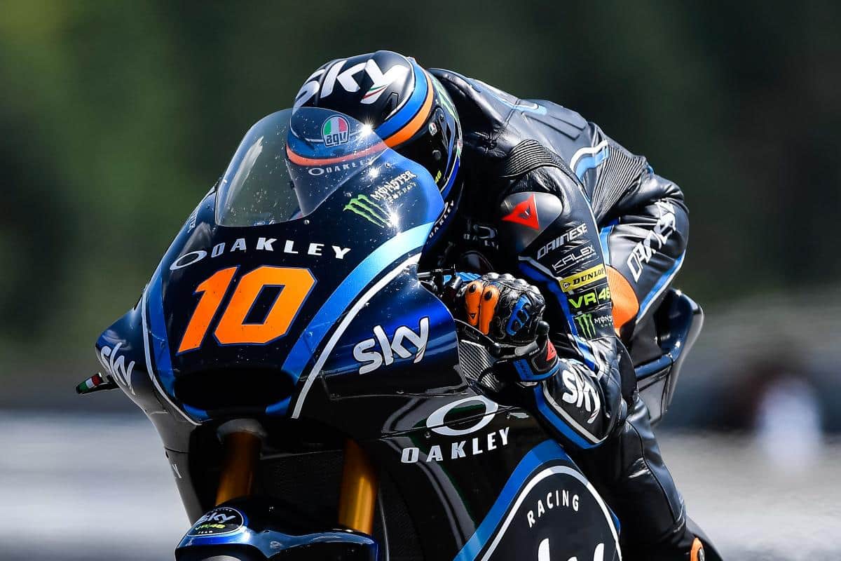 Marini el dueño de la pole en Brno. Foto: motogp.com