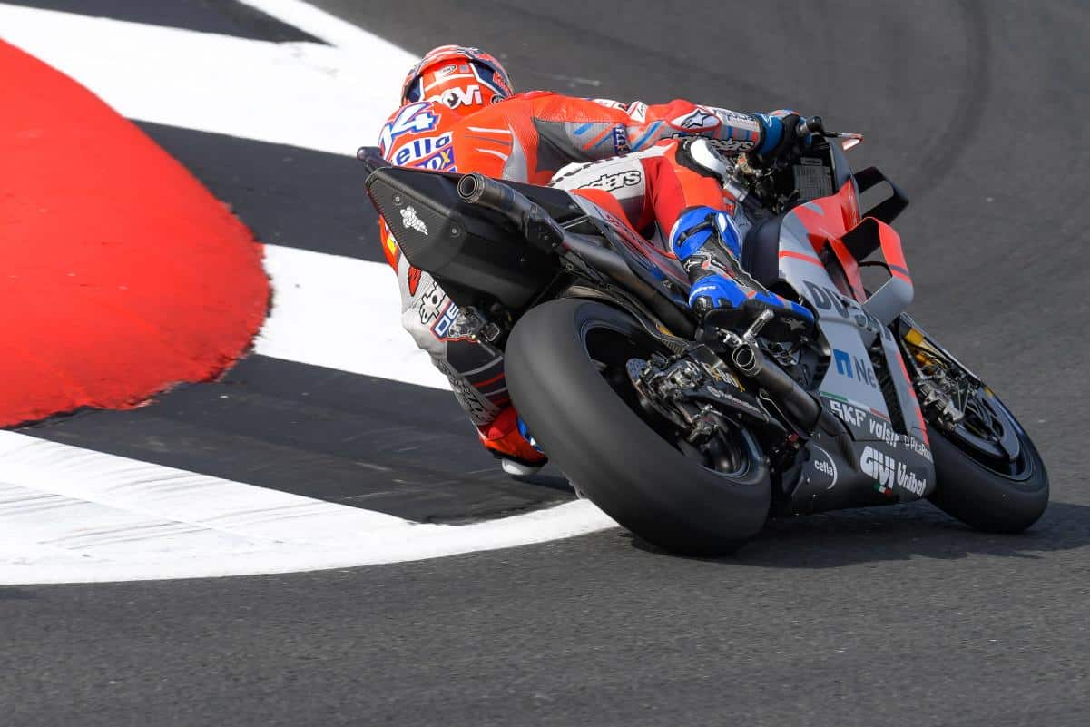 Dovizioso superó a todos en el GP británico. Foto: motogp.com