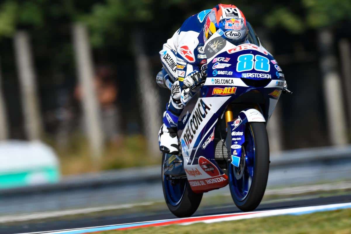 Jorge Martín se lesiona en los primeros libres de Brno//Fuente: motogp.com