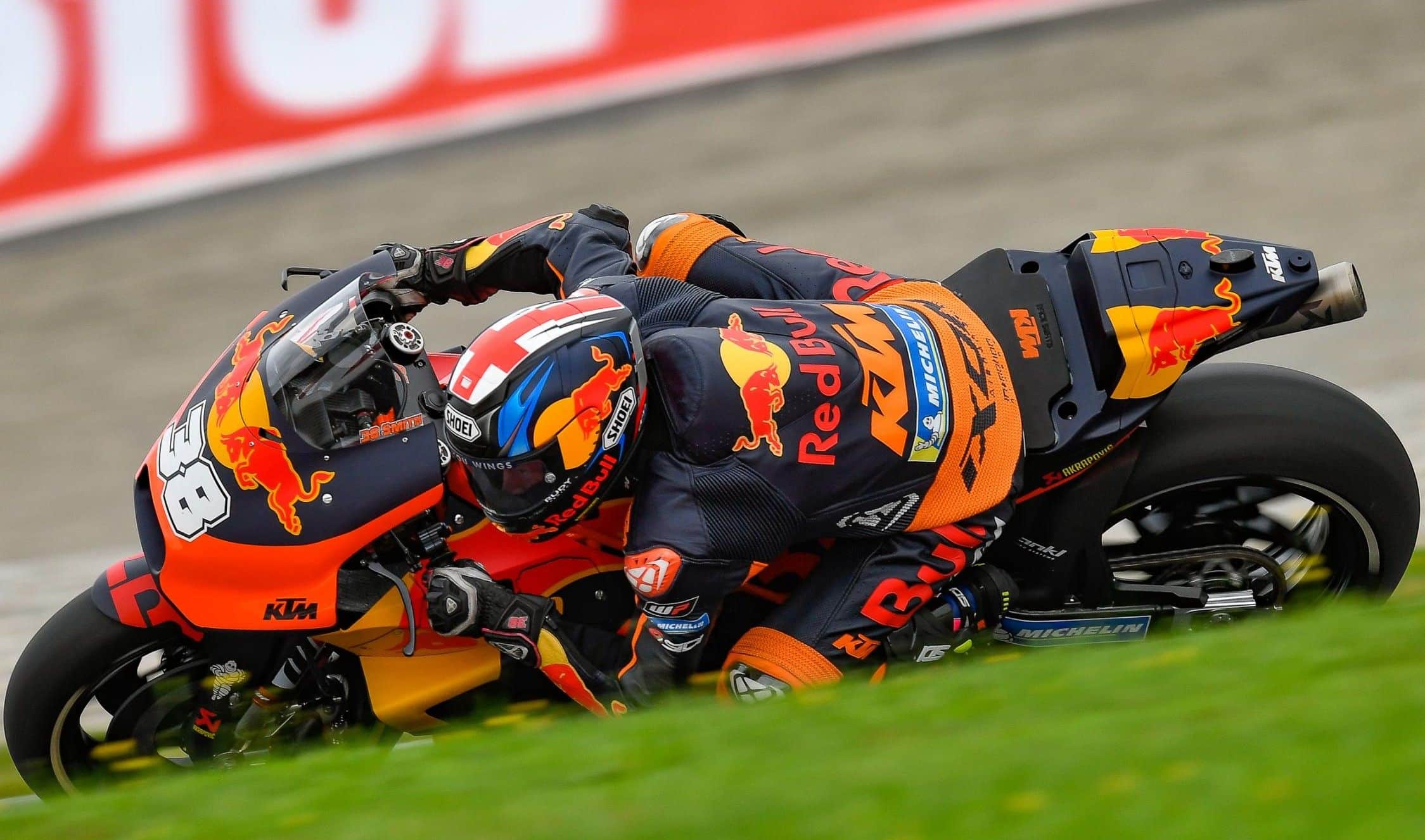 Bradley Smith durante el GP de Austria / Fuente: motogp.com