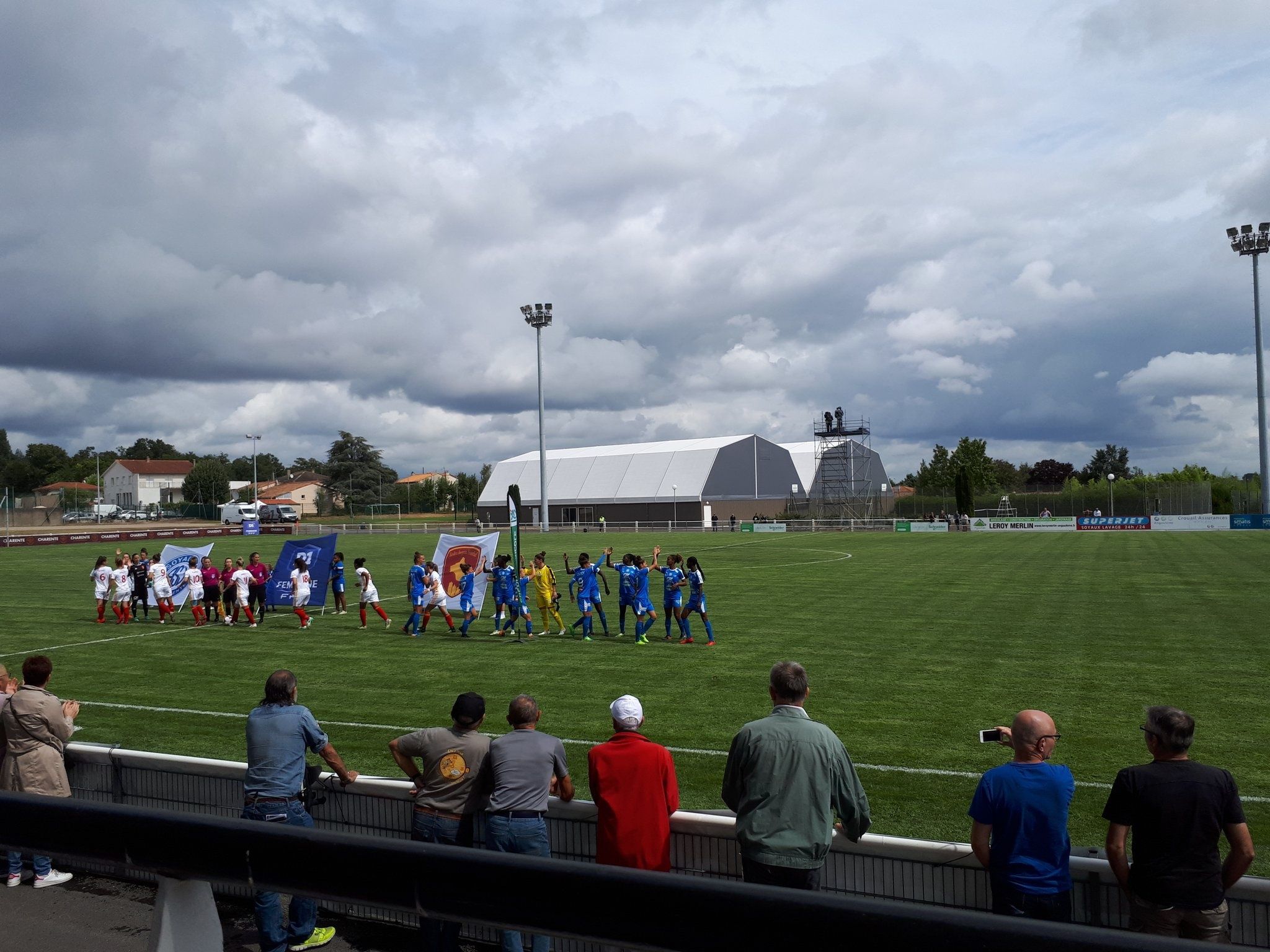 Soyaux v Rodez fue uno de los partidos más interesantes esta jornada (foto: Soyaux Twitter)