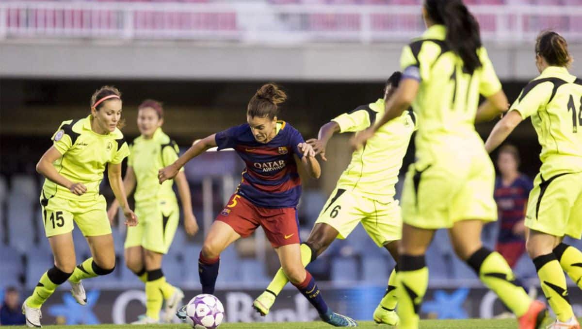 BIIK-Kazygurt vs FC Barcelona 2015-2016 | Foto: Twitter Oficial del @FCBFemeni