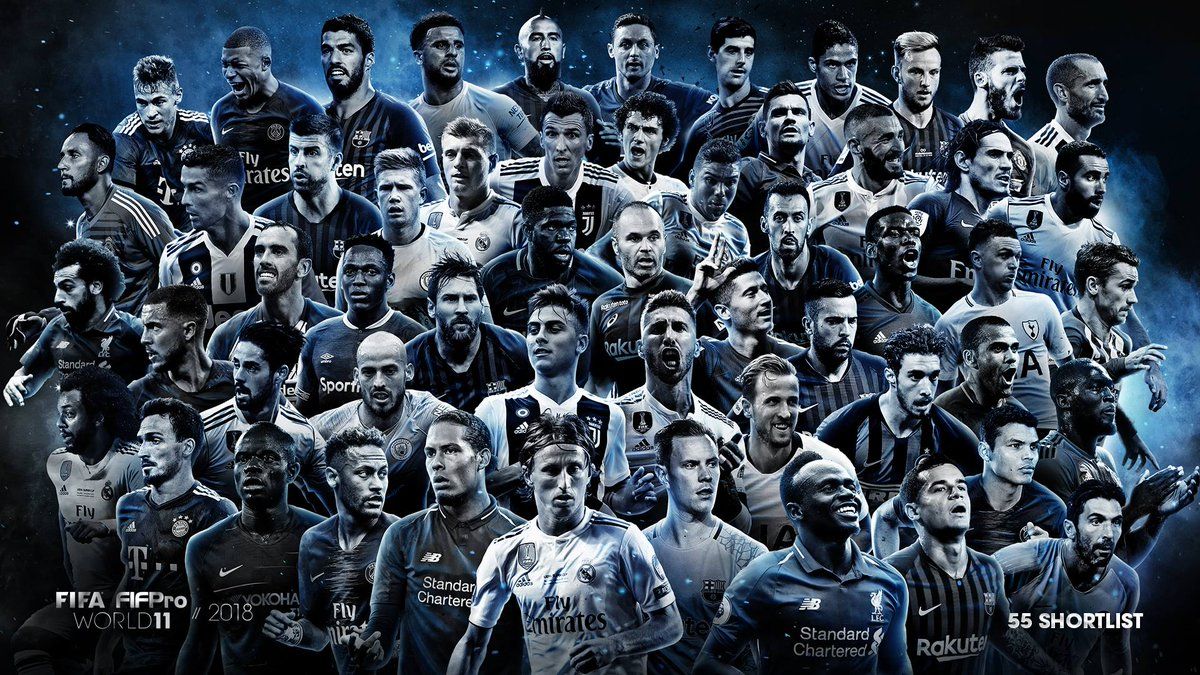 Los 55 nominados al 'Mejor Once del Mundo' para FIFPro
