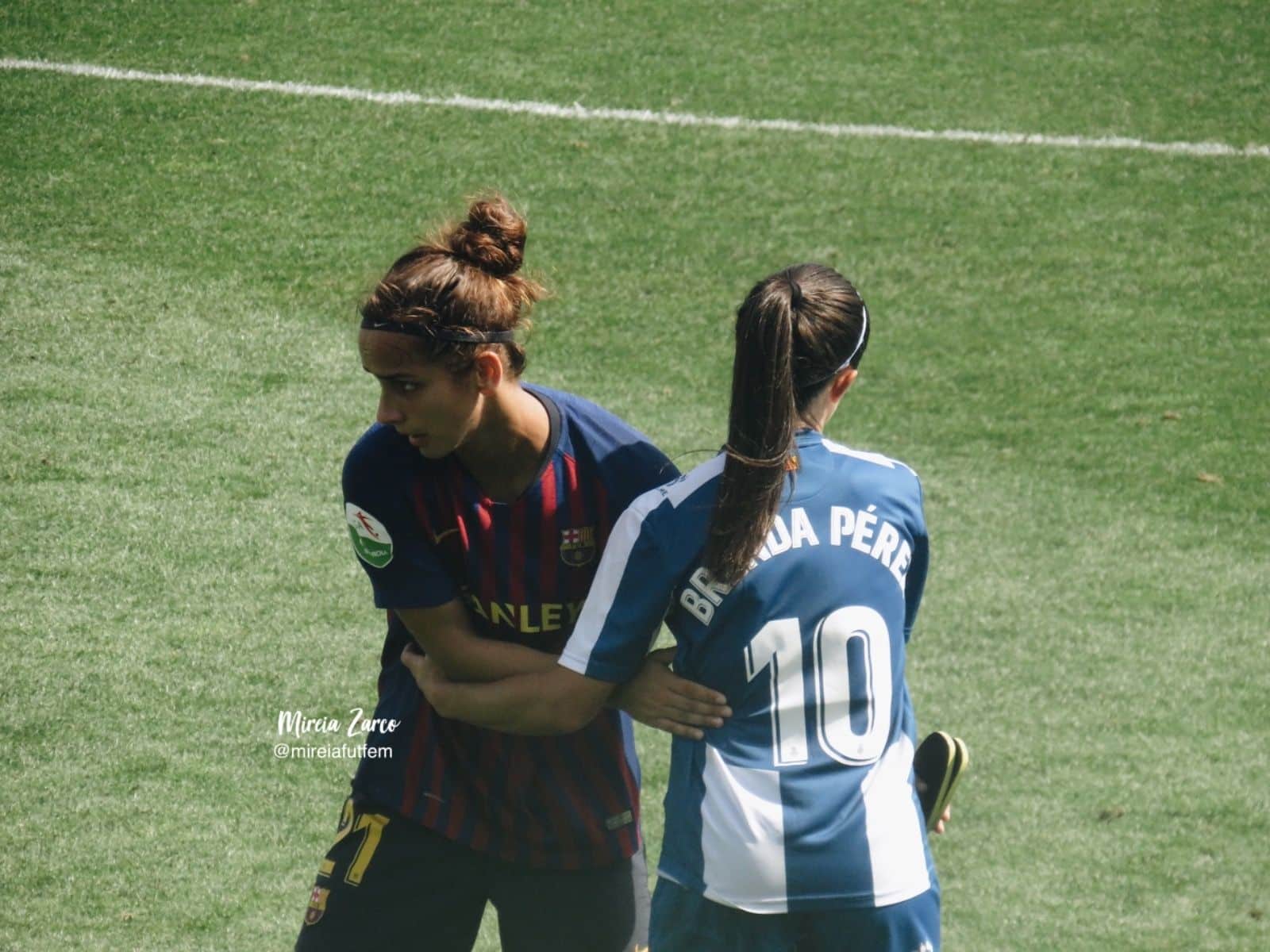 Andonova y Brenda - Foto de @mireiafutfem