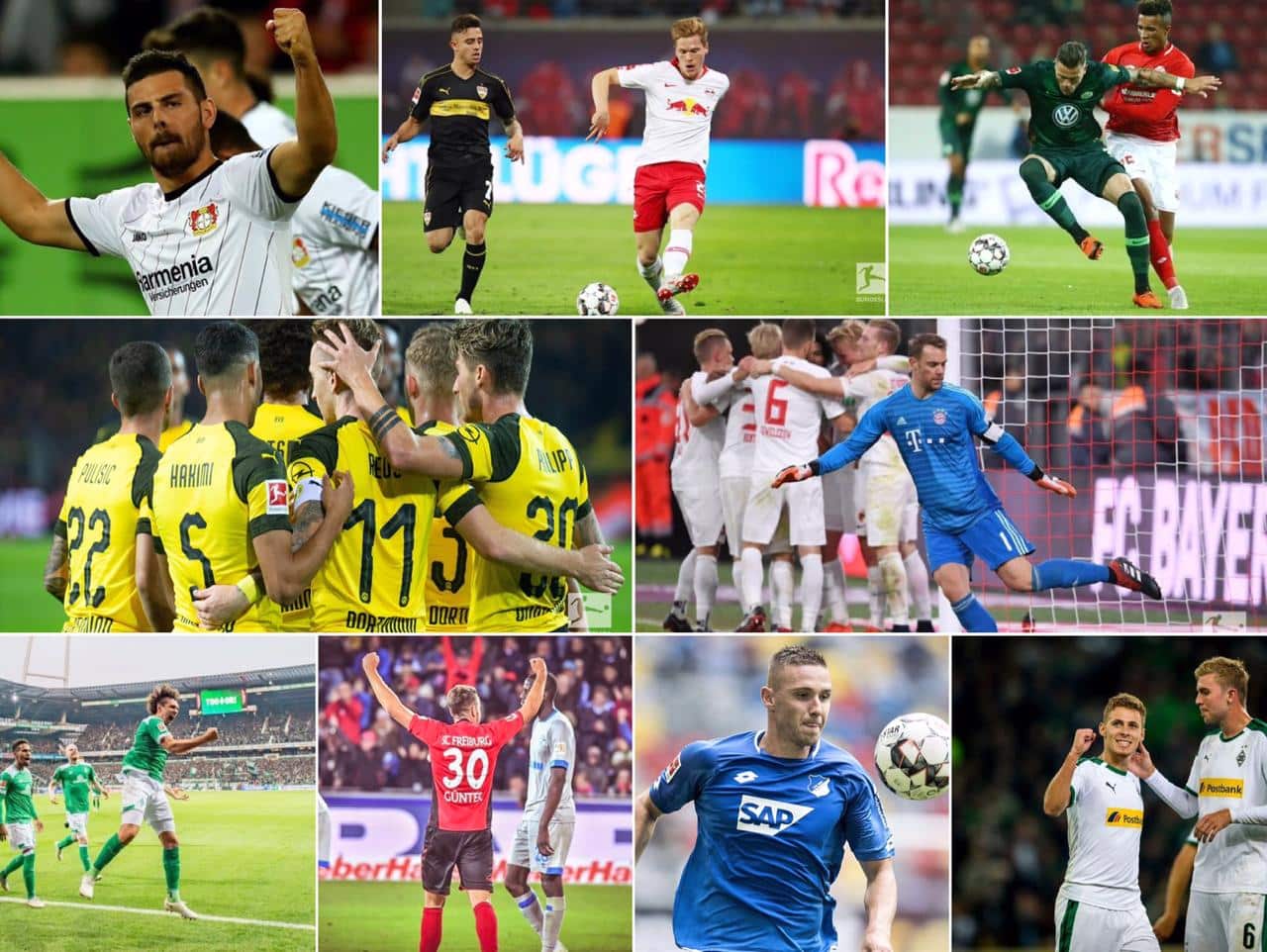Fotos vía www.bundesliga.com