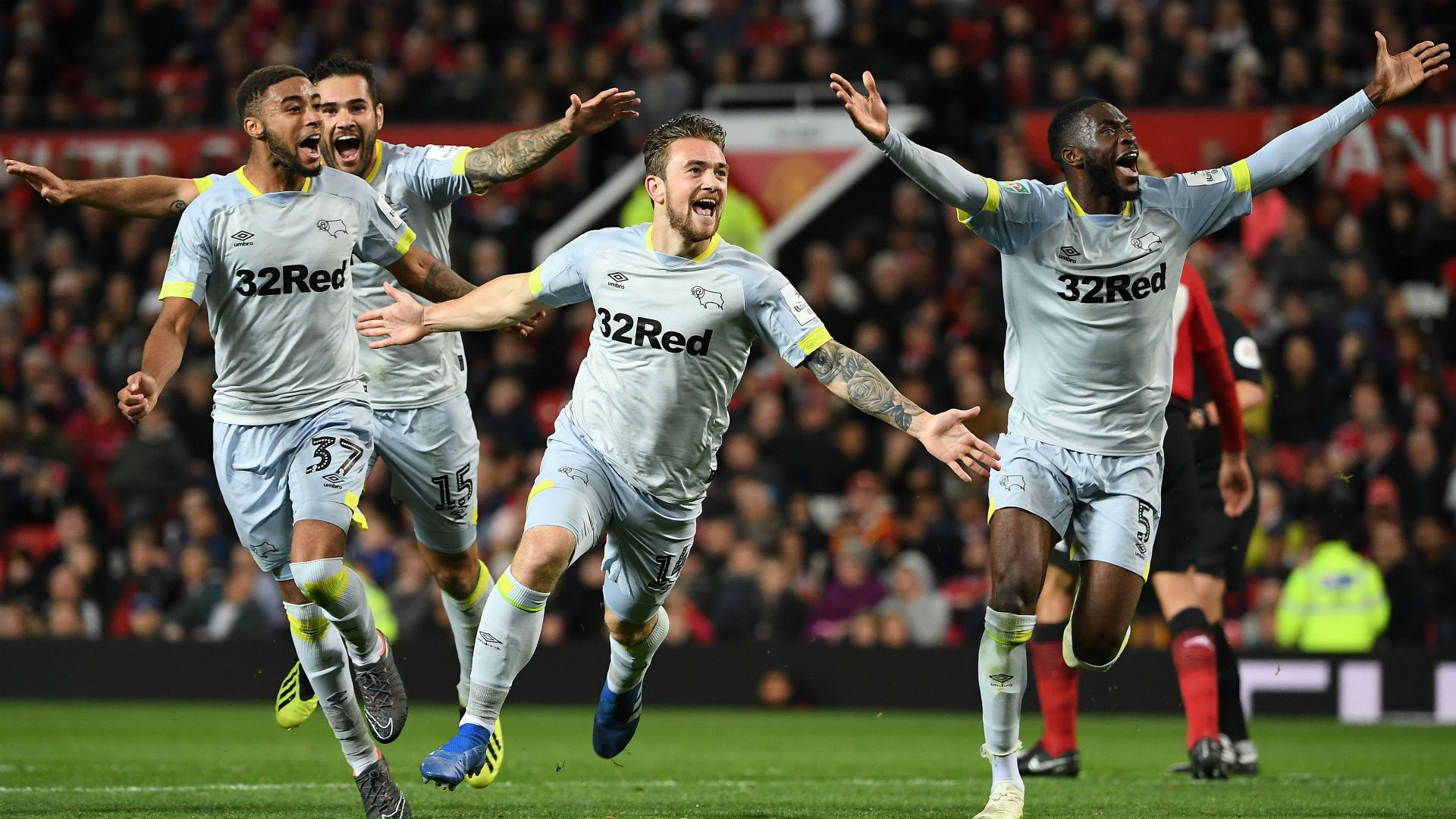 Old Trafford: Teatro de los Sueños para el Derby County