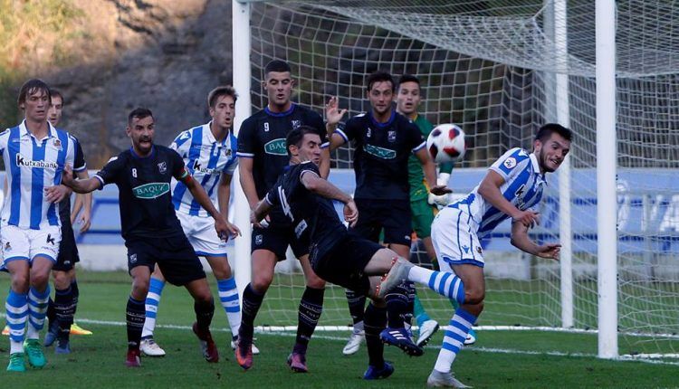 La Cultural Durango llega tras perder 3-0 con el Sanse. Foto: Luis Iturrioz